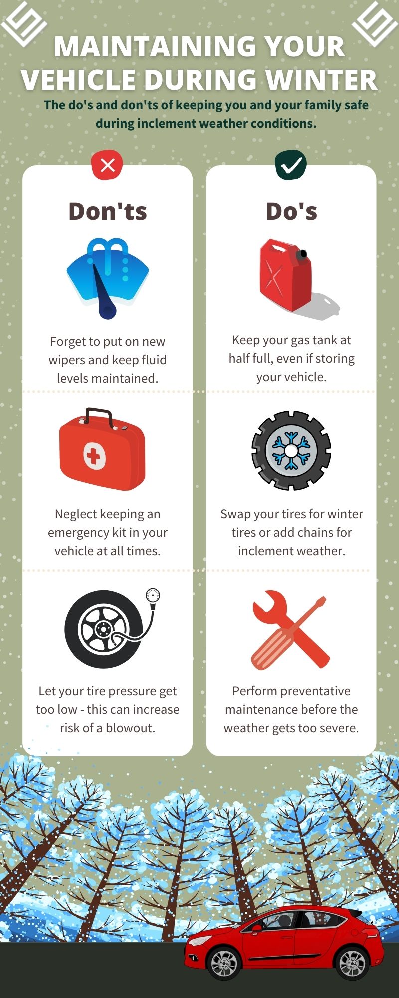 Maintaining Your Vehicle During Winter